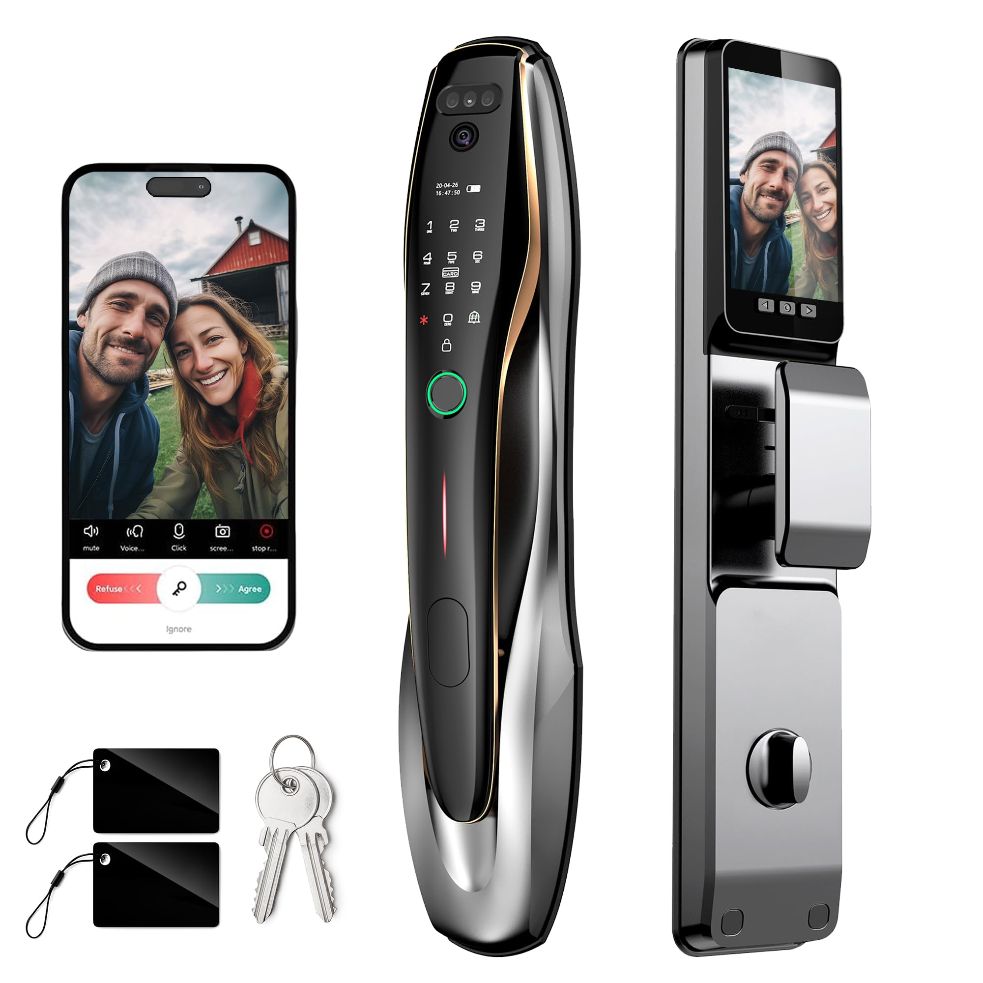 AI Video Doorbell with Face Recognition