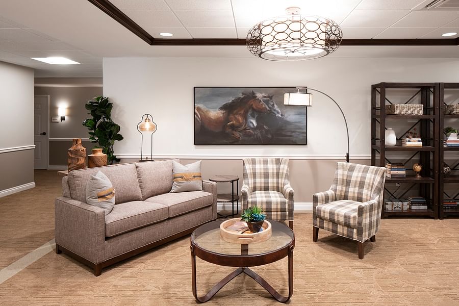 senior living community lounge