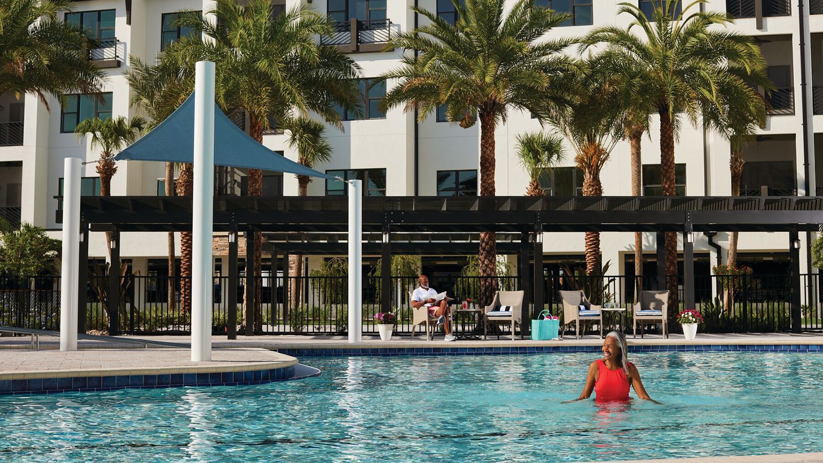 senior living community pool