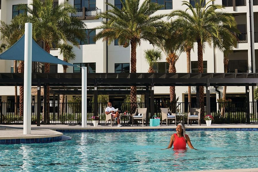 senior living community pool