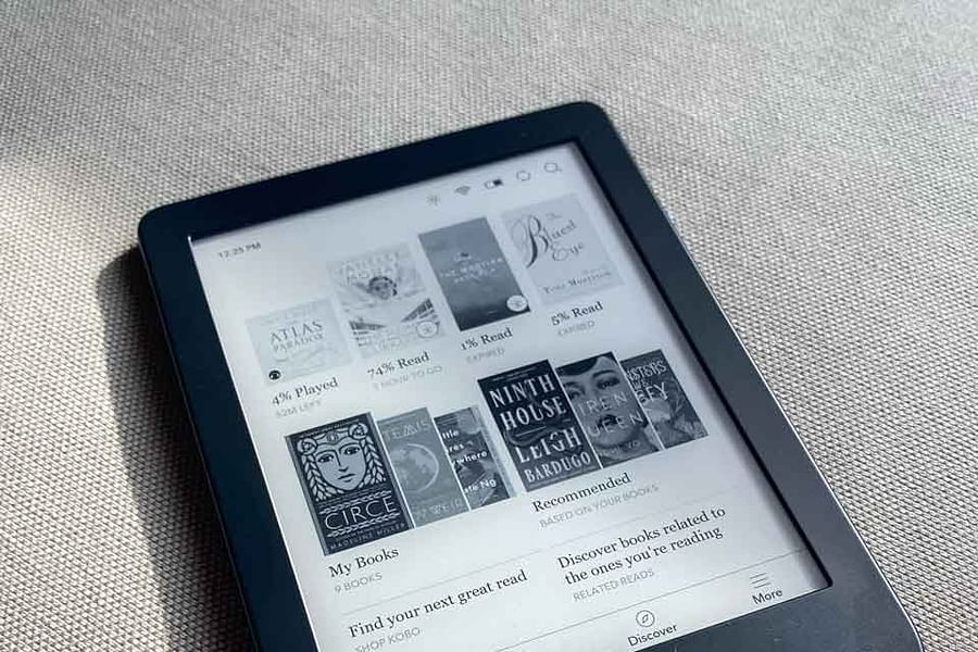 Kobo Clara HD large text feature