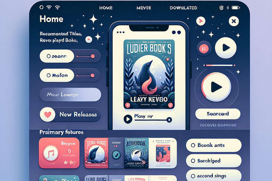 Audible app interface